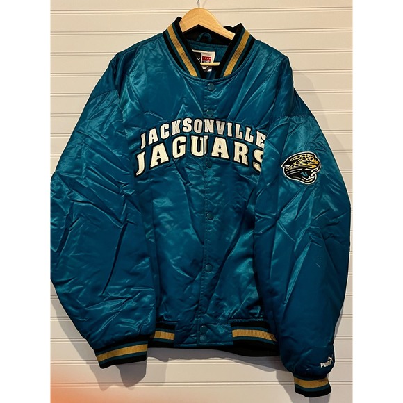 Vintage NFL Jacksonville jaguars bomber jacket - Picture 1 of 6